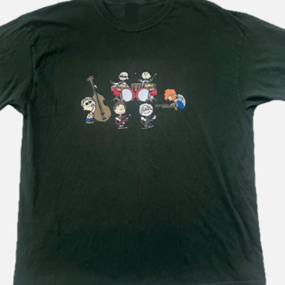 Peanuts Snoopy Band T‑Shirt